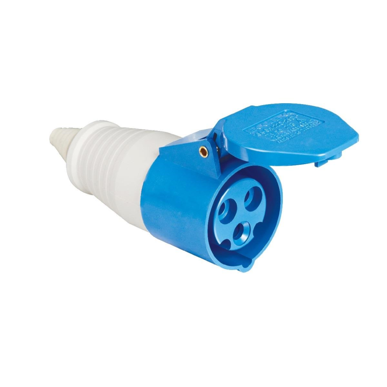 Conector Femea Azul 220v 16a 3 polos - Weg CIWD-16P3H6E57