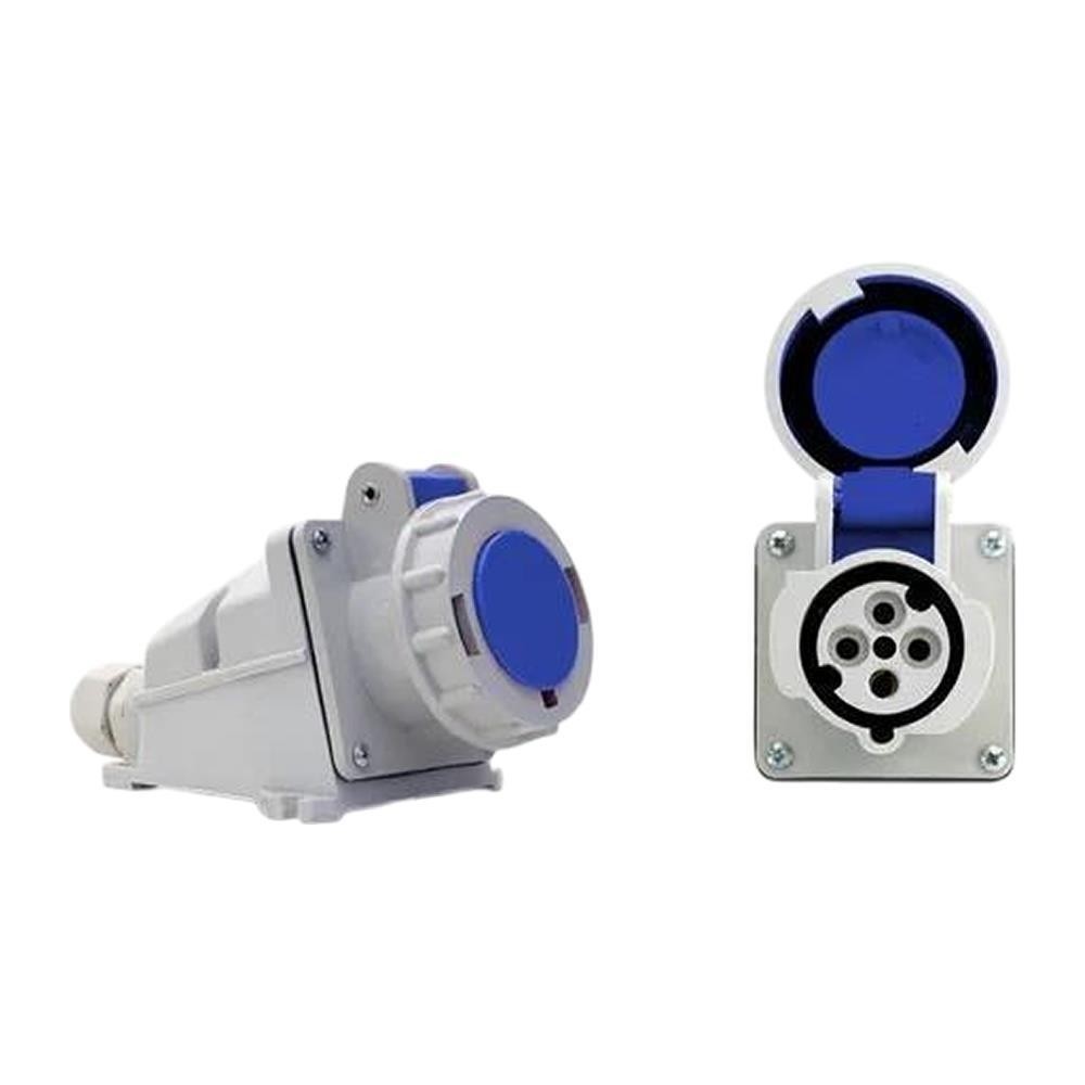 Conector Femea Azul 220v 63a 5 polos - Weg CIW-63P5H9E57