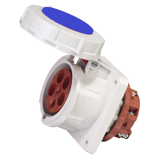 Tomada Embutir Azul 220v 63a 5 polos - Weg TEW-63P5H9E57