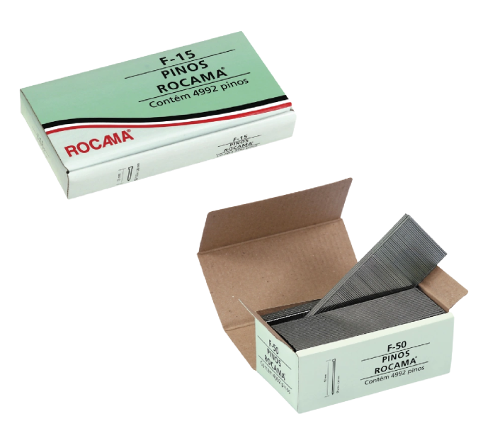 Pino Grampeador Pinador 0,98X1,21 15mm C/4992 Rocama F15