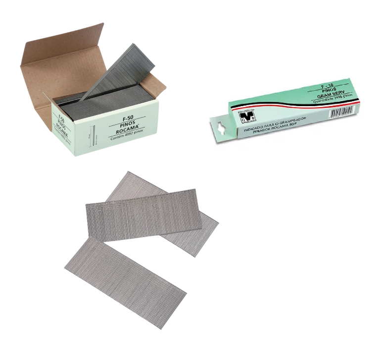 Pino Grampeador Pinador 0,98X1,21 10mm C/2496 Rocama F10