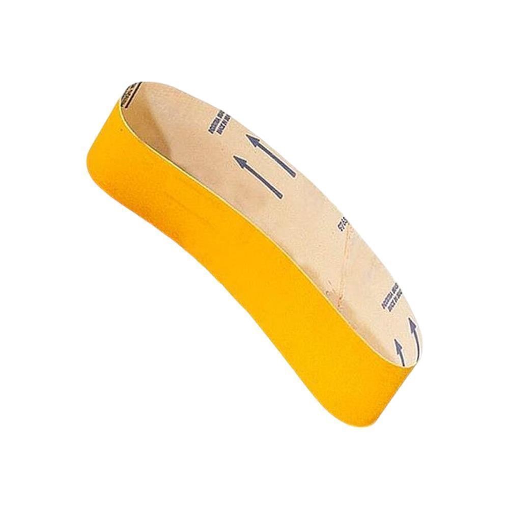 Cinta Lixa Madeira Amarela 75x610mm Grão 060 Alcar K322