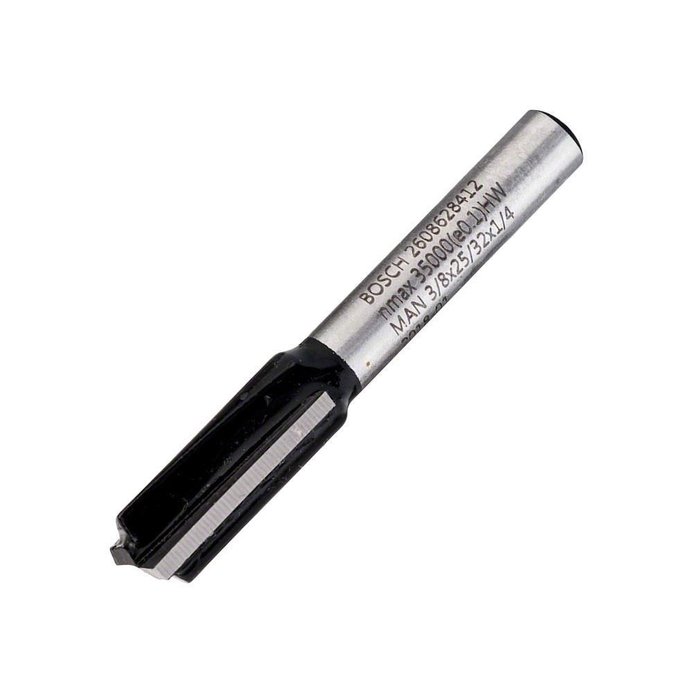 Fresa haste 1/4" paralela dupla 3/8"-9,5mm -Bosch 2608628412