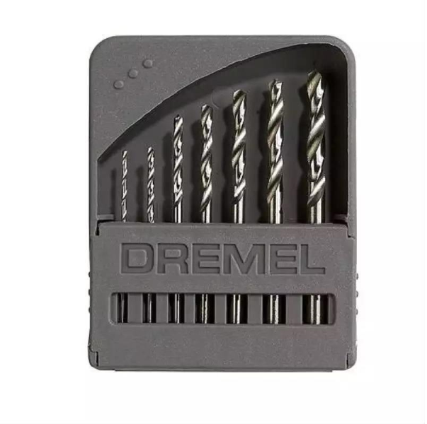 Jogo brocas HSS 7pc  Micro Retifica Dremel 628 2615000560