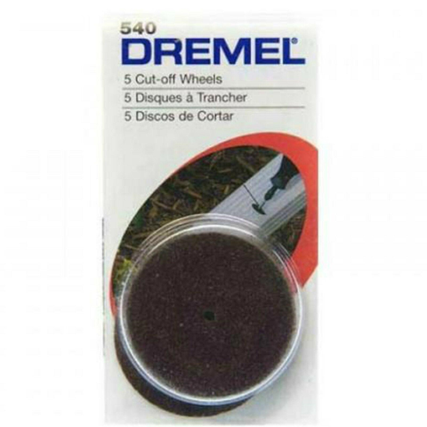 Kit Disco Corte Metal 5p Micro Retifica Dremel 540 2615054032
