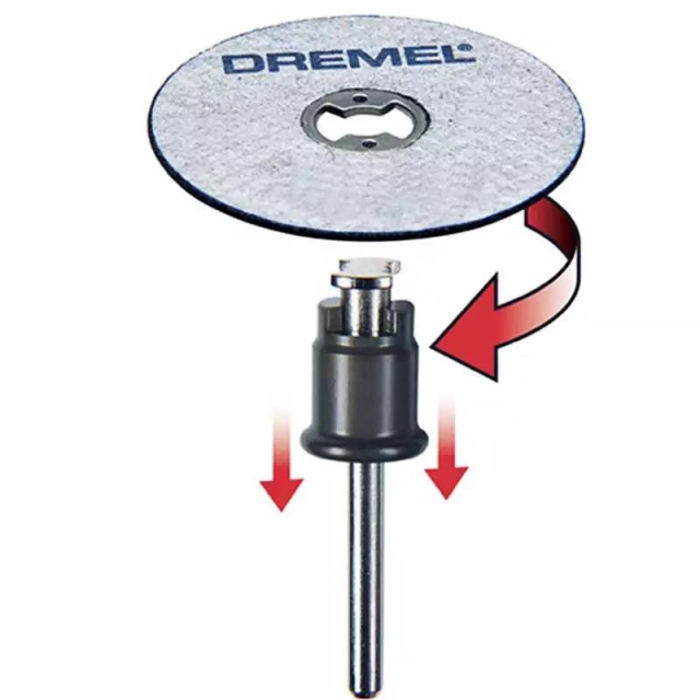 Kit Disco Corte Metal Micro Retifica Dremel EZ-456 2615S456