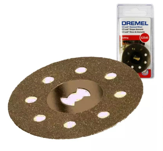 Disco Corte Diamantado Micro Retifica Dremel EZ-545 2615S545JB