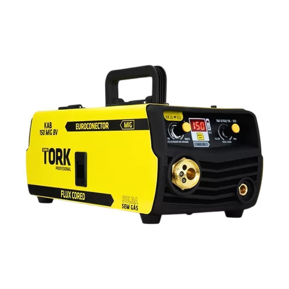 Máquina Solda Inversora Bivolt 150a s/gas Tork IM-6150