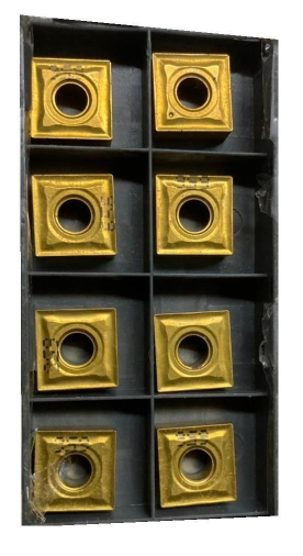 Inserto de metal duro quadrado 90º  SNMG 431 120404 IC656 8pc