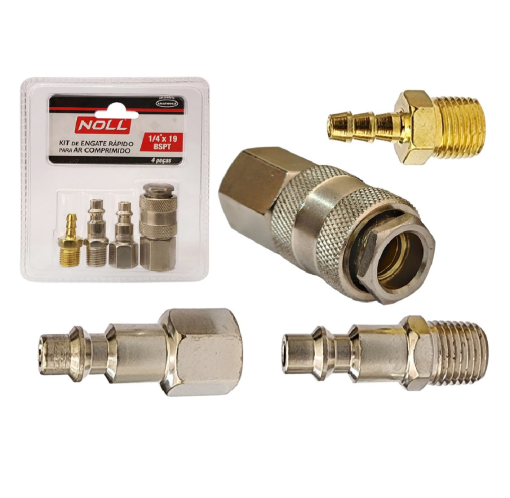 Kit Engate Rapido P/ Ar Comprimido 4P NOLL 496,0001