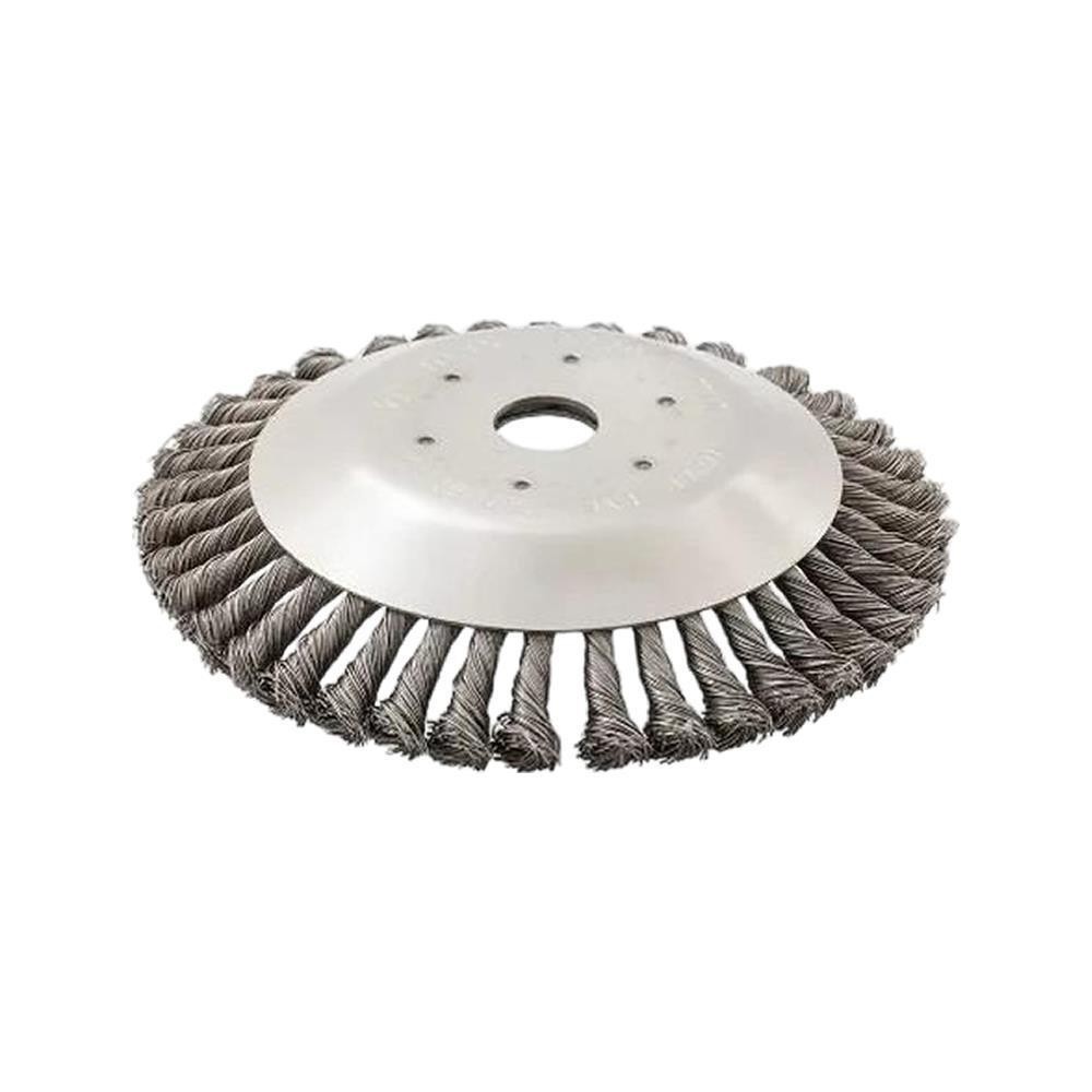 Escova Aco Rocadeira 200mm furo 25,4mm - Kawashima 43-52100