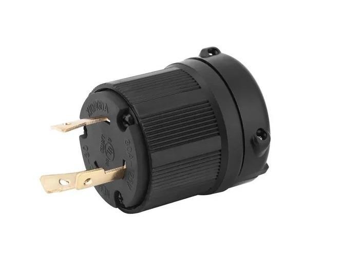 Pino Macho Plug Gerador 125v 30a 3p Nema L5-30