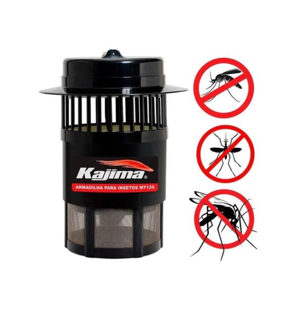 Armadilha Insetos Mosquitos Dengue 220v - Kajima MT-120