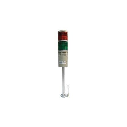 Sinaleiro torre 220V 2 lampadas vermelho/verde LTA2072W