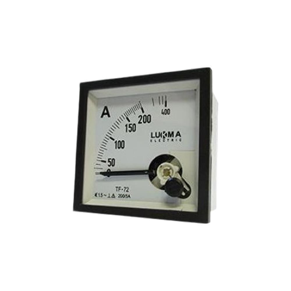 Amperímetro indireto 72 x 72 mm 200A/5  LK-A72 17003