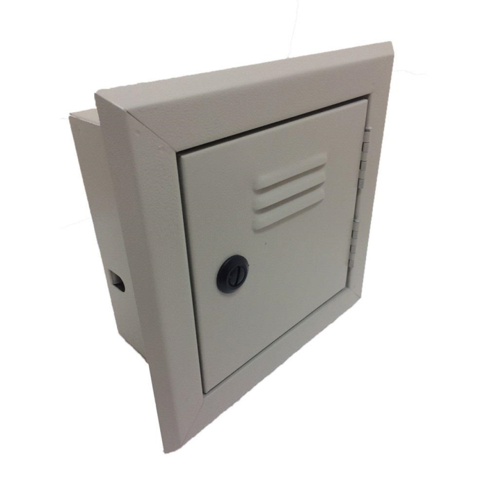 Caixa Telefonia Embutir 40x40x13cm - Chapa Aco