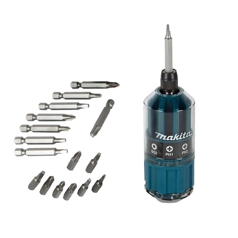 JOGO 18PC PONTA BIT SIMPLES MAKITA B-28896