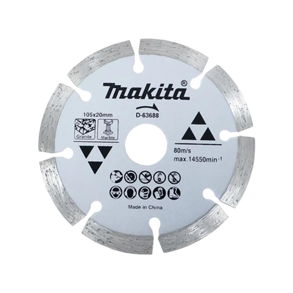 Disco Serra Marmore Segmentado 105x20mm D-63688 Makita