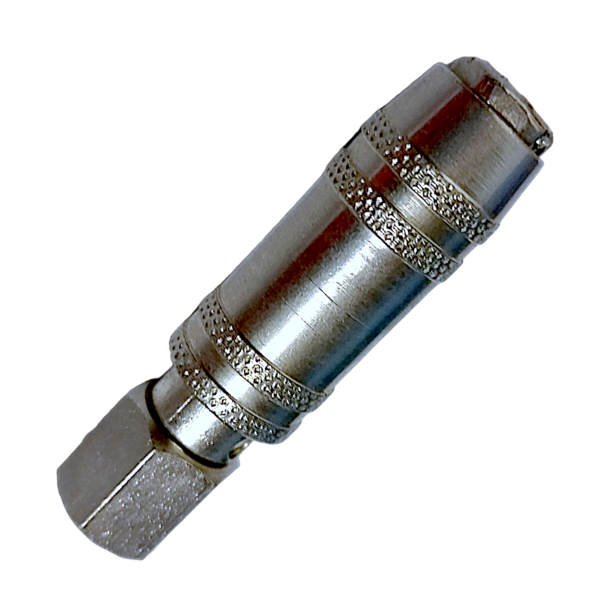 Bico Inflador Pneu Engate Rapido 1/4 NPT C/ Espigao RF269