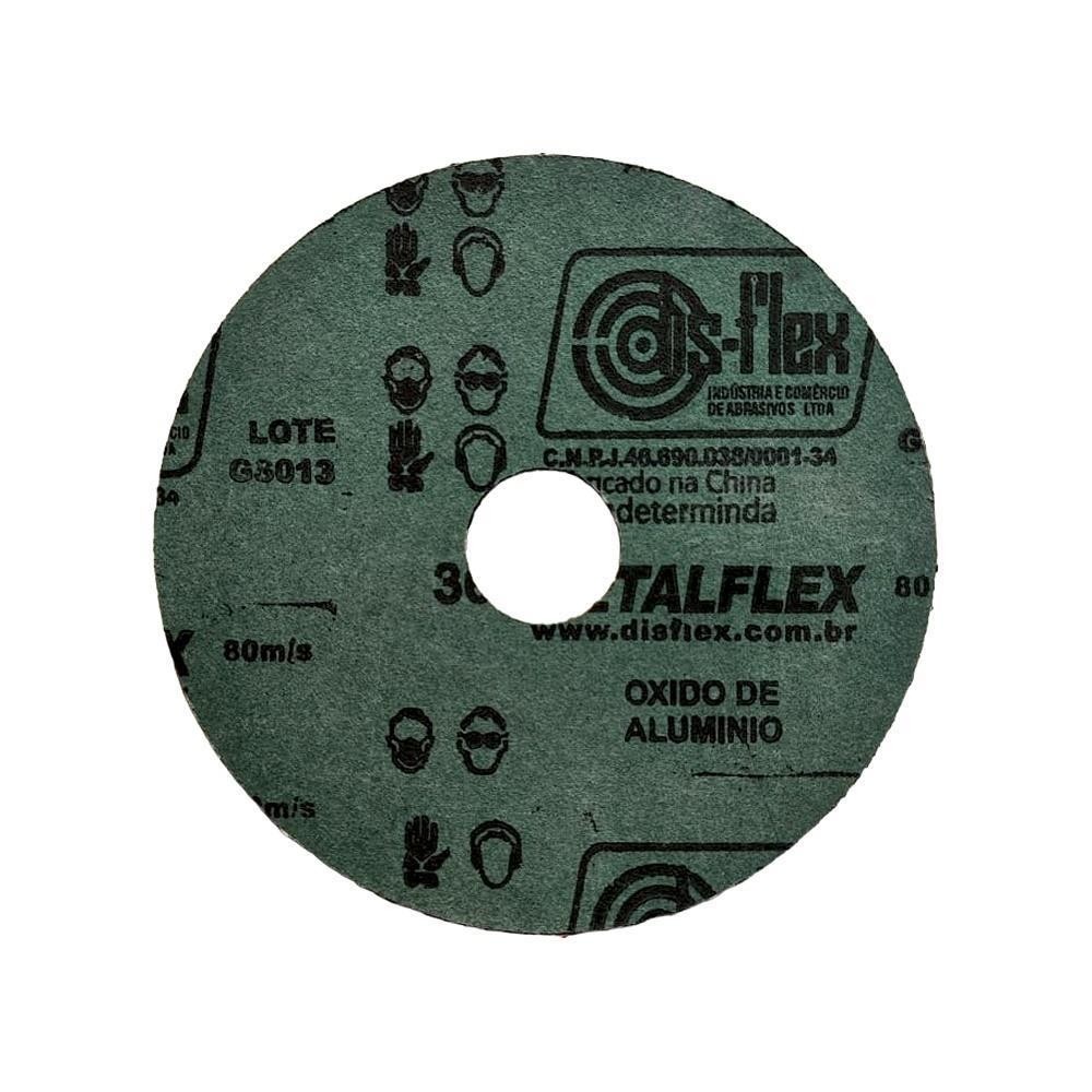 Disco lixa Ferro/Metal 115mm Grão 36 Dis-flex