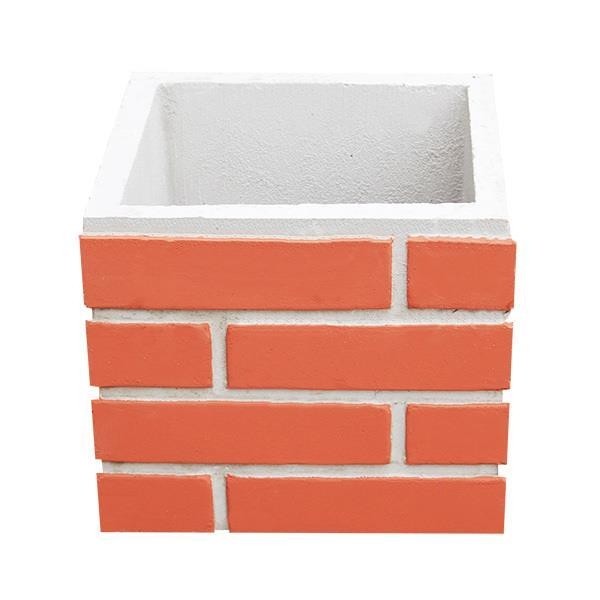 Extensão Chamine Churrasqueira Concreto Tijolo 30x30x25cm