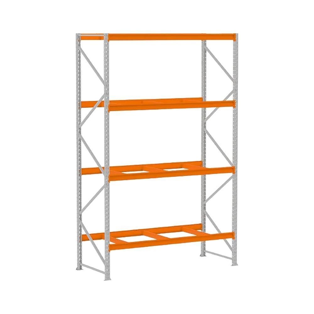 Porta Pallet Kit Inicial Amapa 500kg 3mt 4 niveis 80x1,20mt