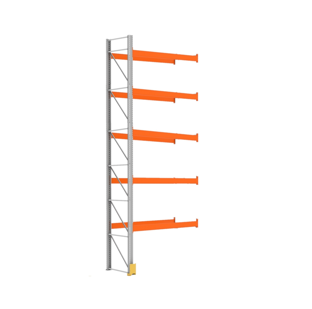 Porta Pallet Continuacao Amapa 4mt C/5 niveis 2000kg 1x2,3mt