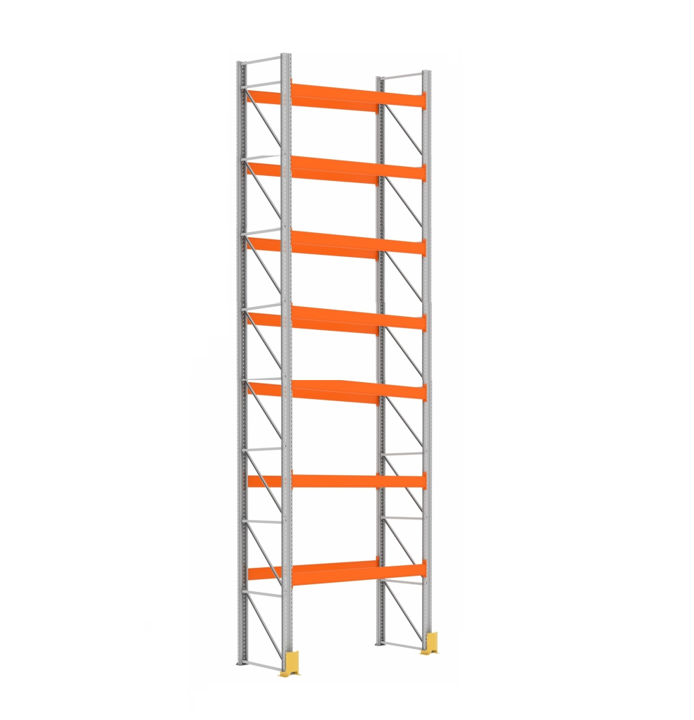 Porta Pallet Inicial Amapa 6mt C/7 niveis 2000kg 1x2,3mt