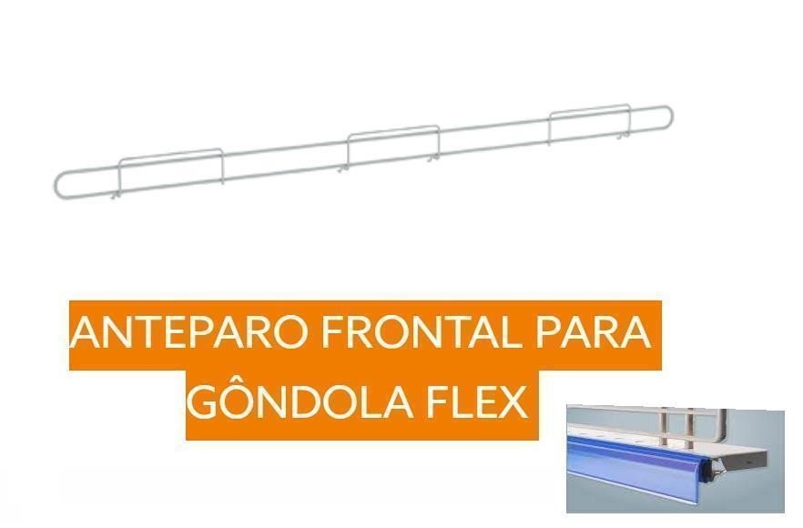 Aparador Anteparo Frontal 78cm P/Gondola Flex Amapa