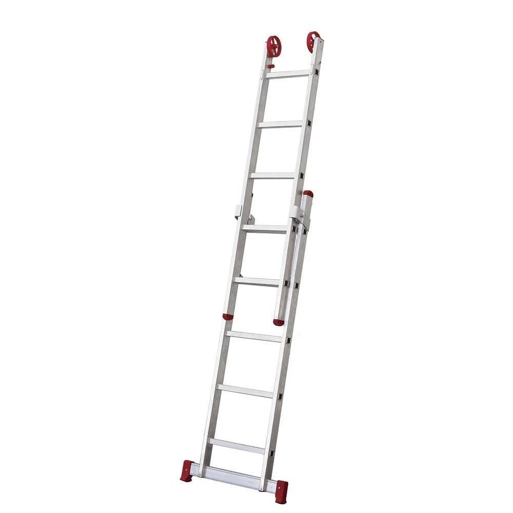 Escada Extensiva Aluminio 2,2mt 5x2 Degraus Botafogo ESC0614