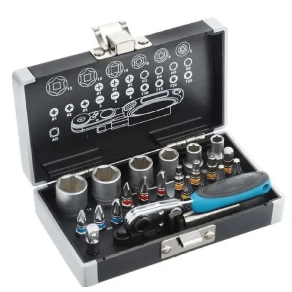 JOGO 26PC PONTA BIT SIMPLES MTX GROSS 1136156