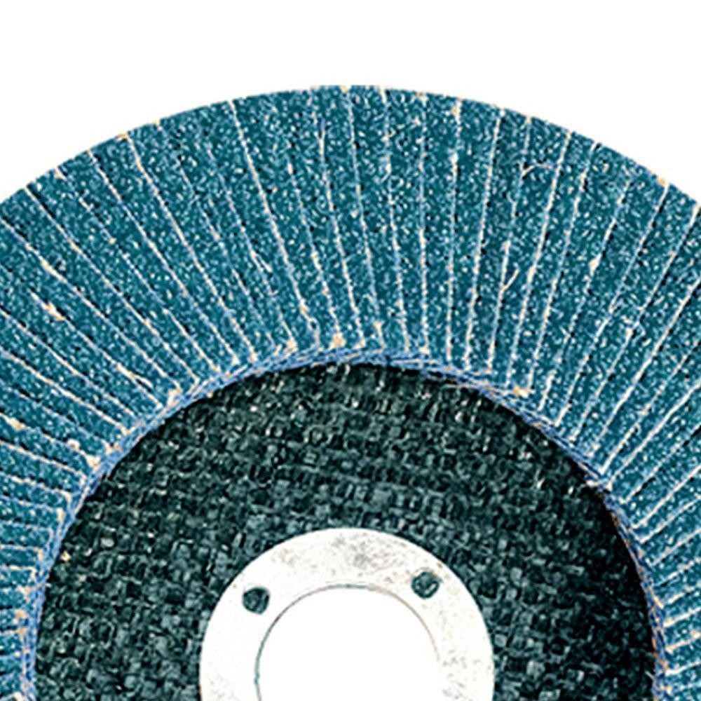Disco lixa Fibra Flap Zirconio Inox/Ferro 180mm 40 Mtx