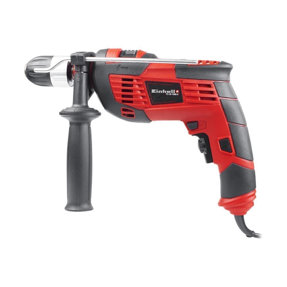 Furadeira Impacto Reversivel Einhell Kit 900W 220V TCID1000E
