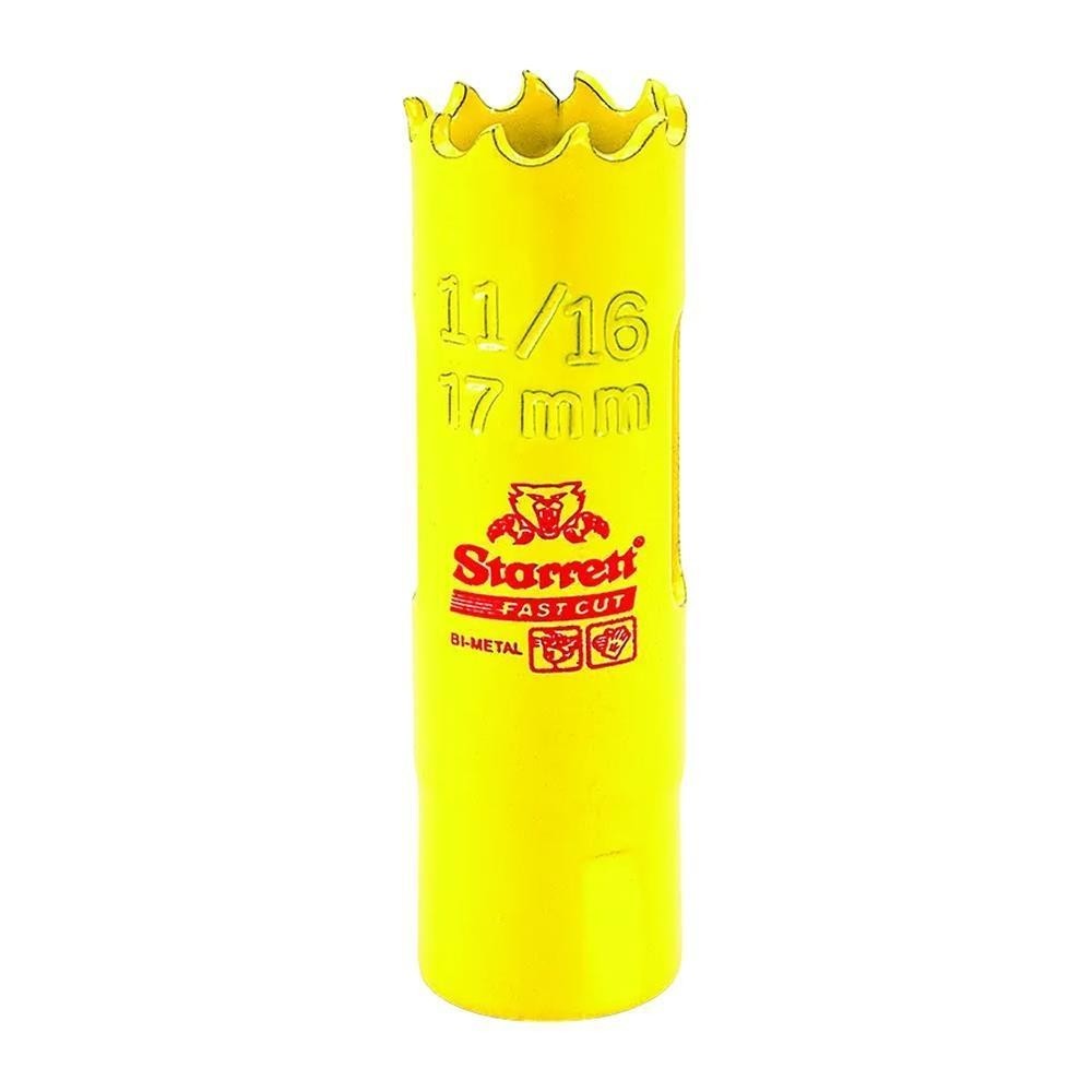 Serra Copo Fast Cut Bimetal 17mm 11/16 Starrett FCH1016-G