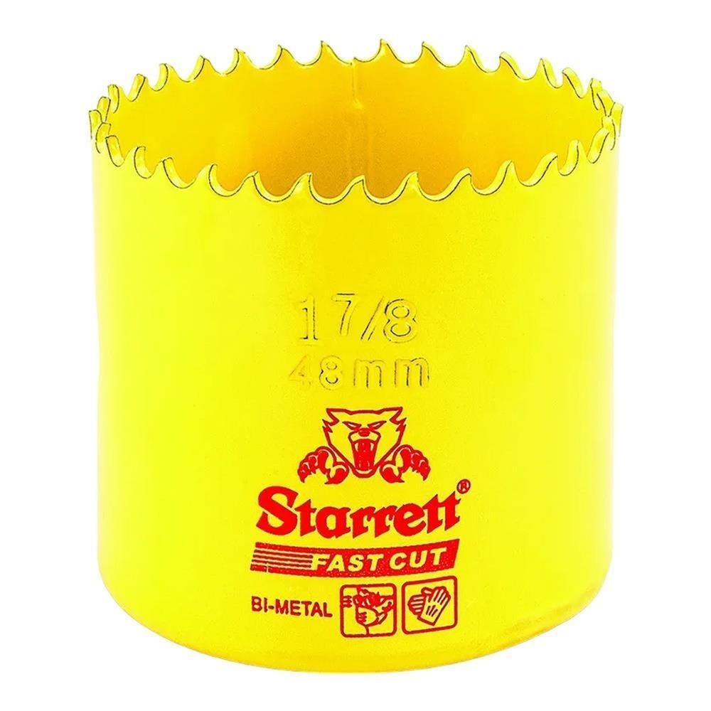 Serra Copo Fast Cut Bimetal 48mm 1.7/8 Starrett FCH0178-G