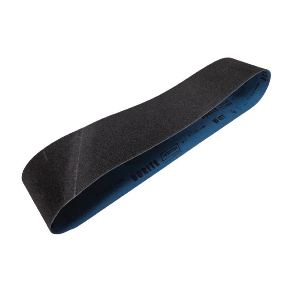Cinta Lixa Vidro Marmore e Pedra Preta 75x533mm Grão 080