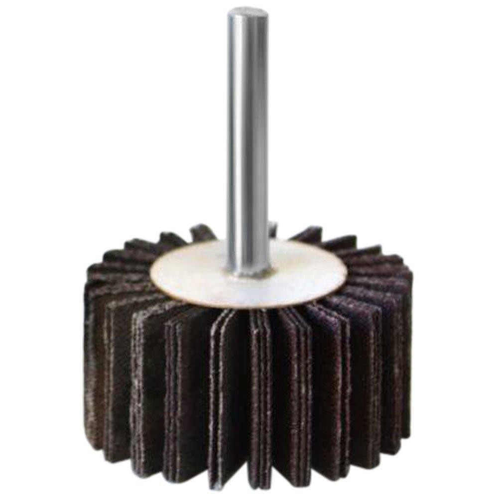 Roda Lixa 25x20mm Grão 120 haste 6mm 1/4