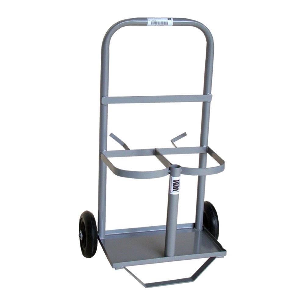 Carrinho Transporte 2 Cilindros Oxigenio+Acetileno 1m3 WMOA