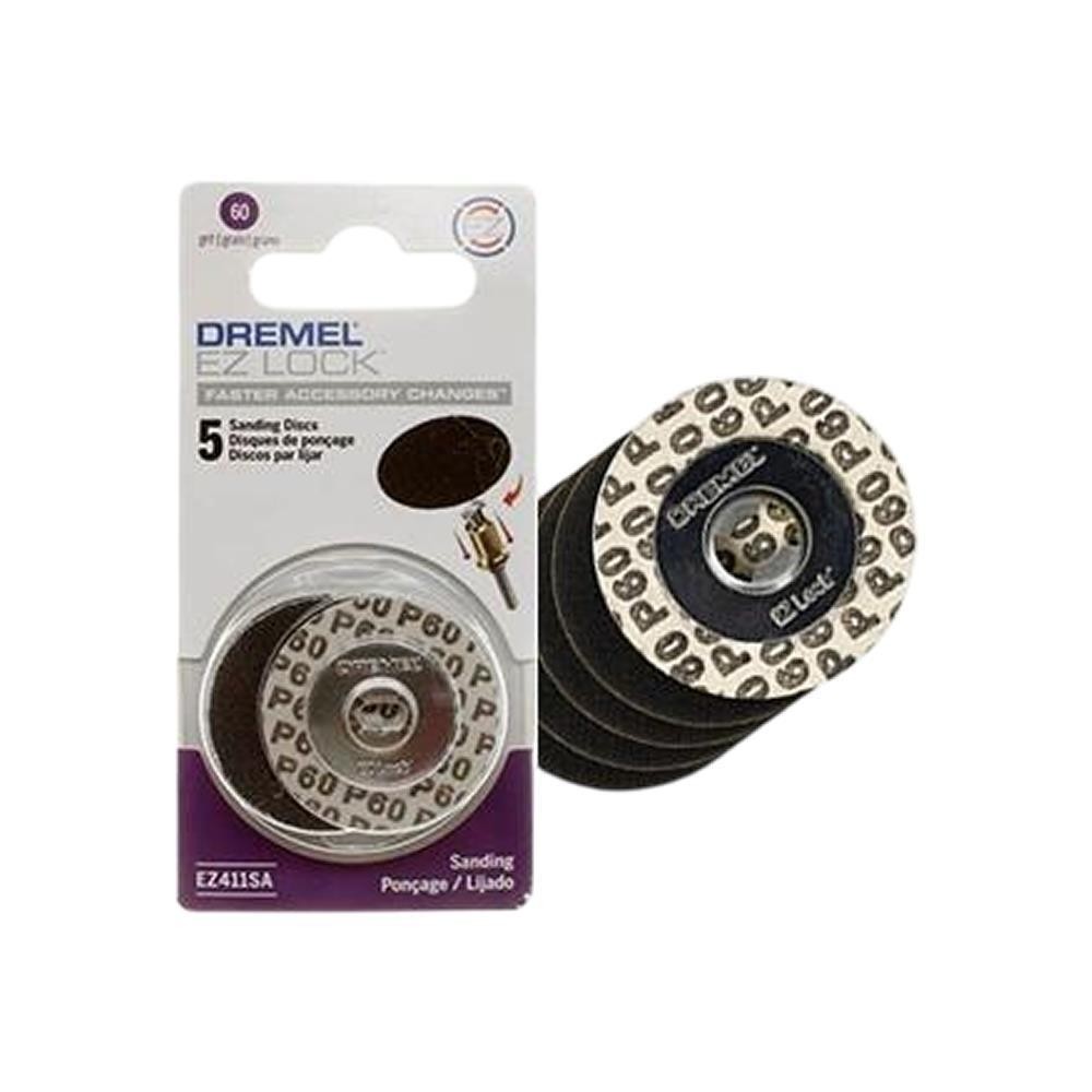 Kit Disco Lixa 60 Micro Retifica Dremel EZ-411 2615S411JA