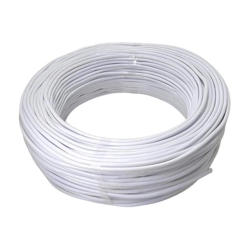 Cabo Silicone Flexível 2,5mm 200°C Alta Temperatura 100mt