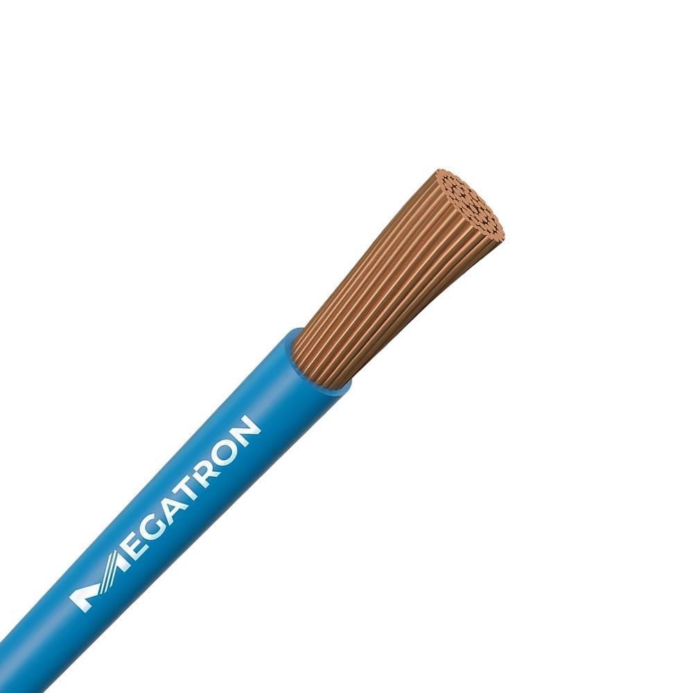 Cabo Flexível 0,5mm Azul 1m Megatron Normatizado 750V
