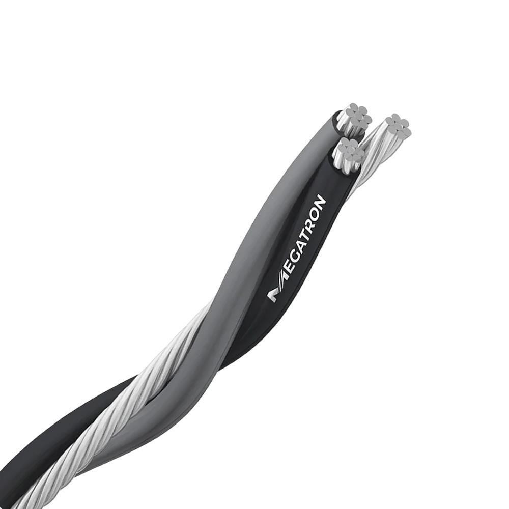 Cabo Elétrico Alumínio Multiplexado Triplex 16mm 25mt