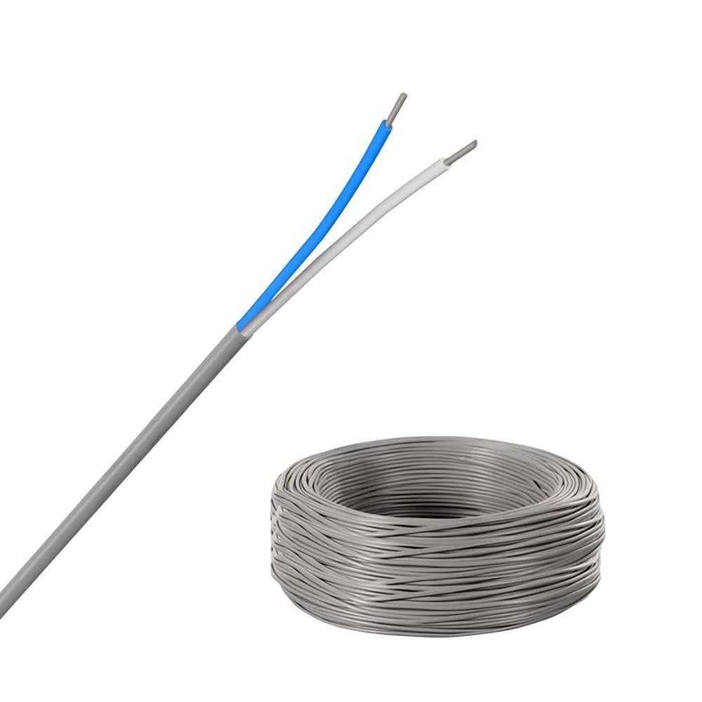 Cabo Telefonia 1 par 2x0,4mm 1mt CCI Cinza Interno STE