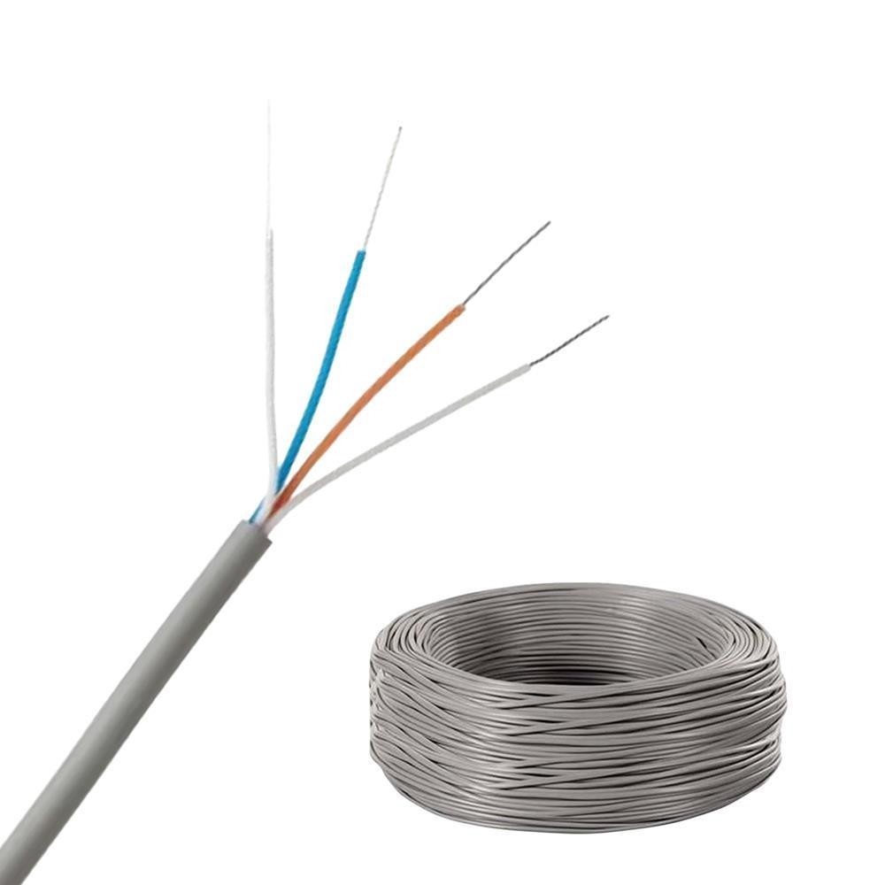 Cabo Telefonia 2 pares 4x0,4mm 25mt CCI Cinza Interno STE