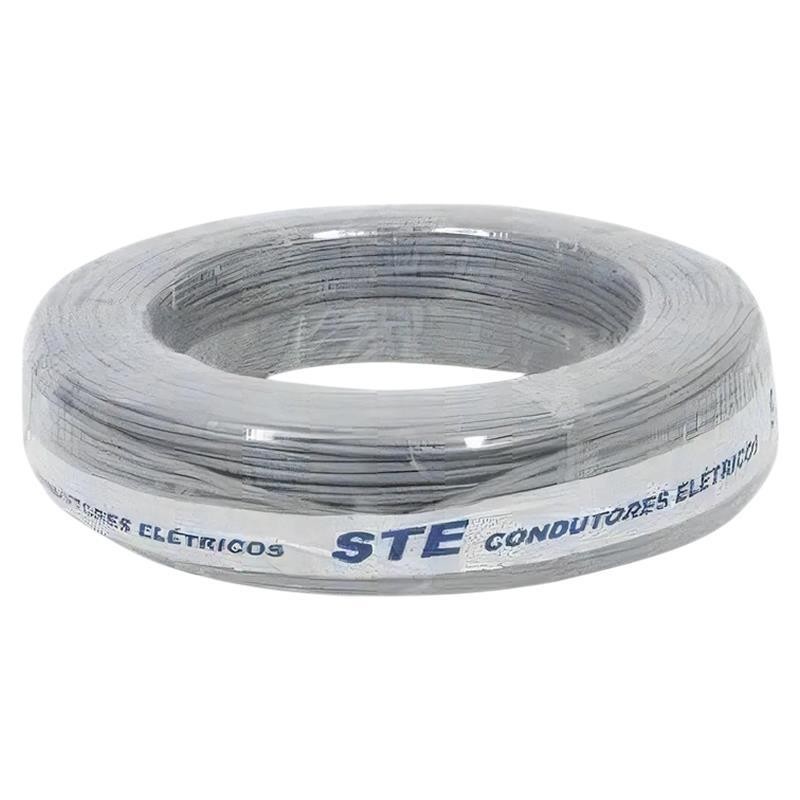 Cabo Telefonia 2 pares 4x0,4mm 200mt CCI Cinza Interno STE