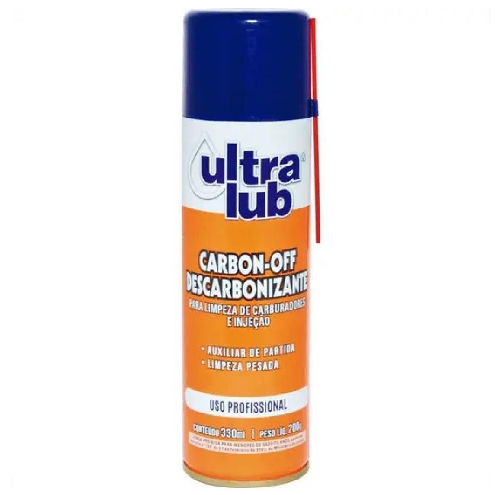 DESCARBONIZANTE SPRAY CARBON-OFF 330ML LIMPA BICOS ULTRALUB