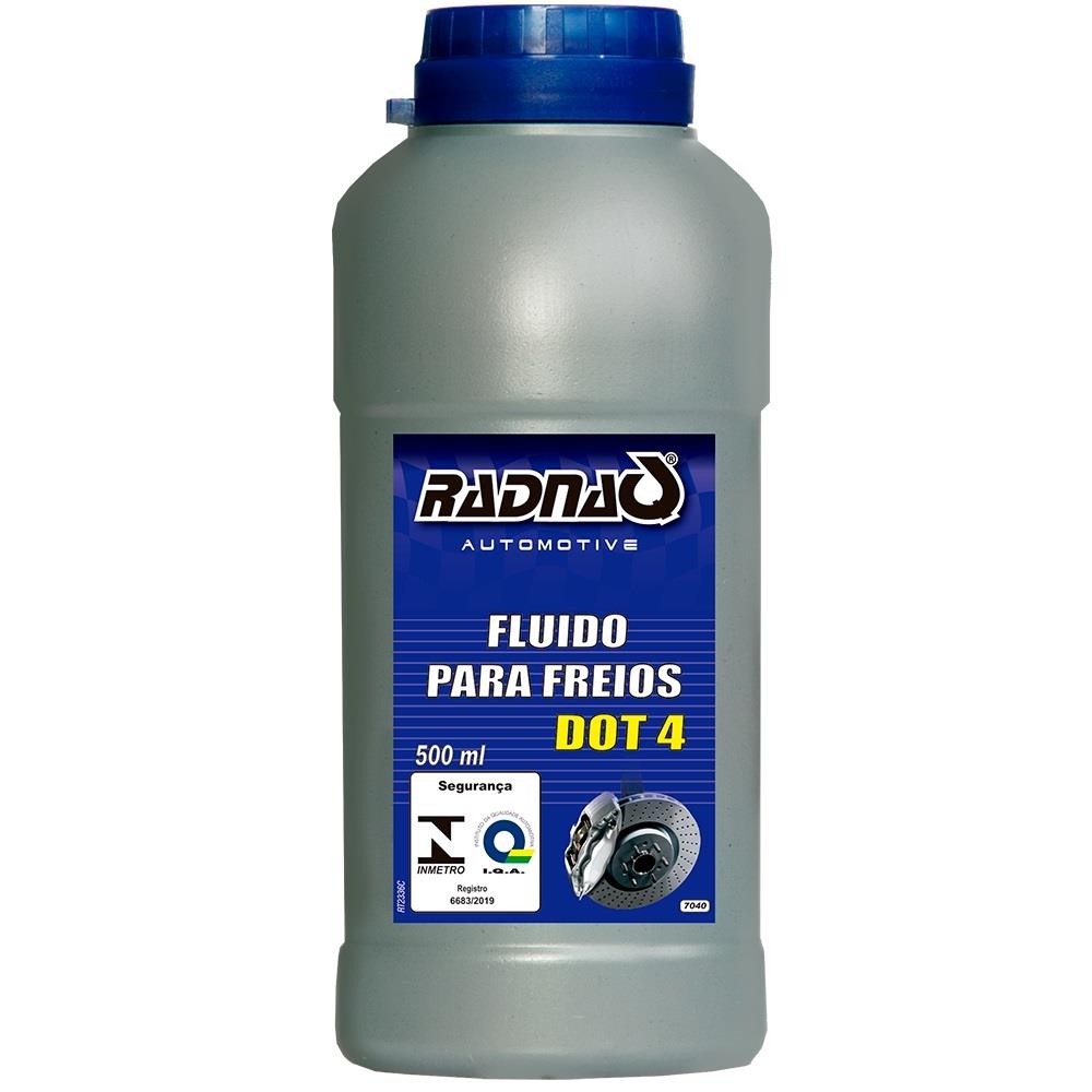 OLEO FLUIDO FREIO 0,5L DOT4 RADNAQ RQ7040