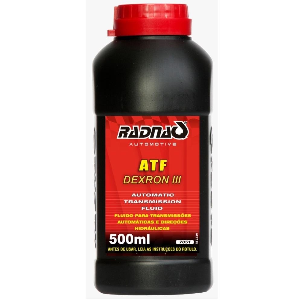 OLEO FLUIDO HIDRAULICO LUBRIFICANTE 0,5L ATF RADNAQ RQ7051