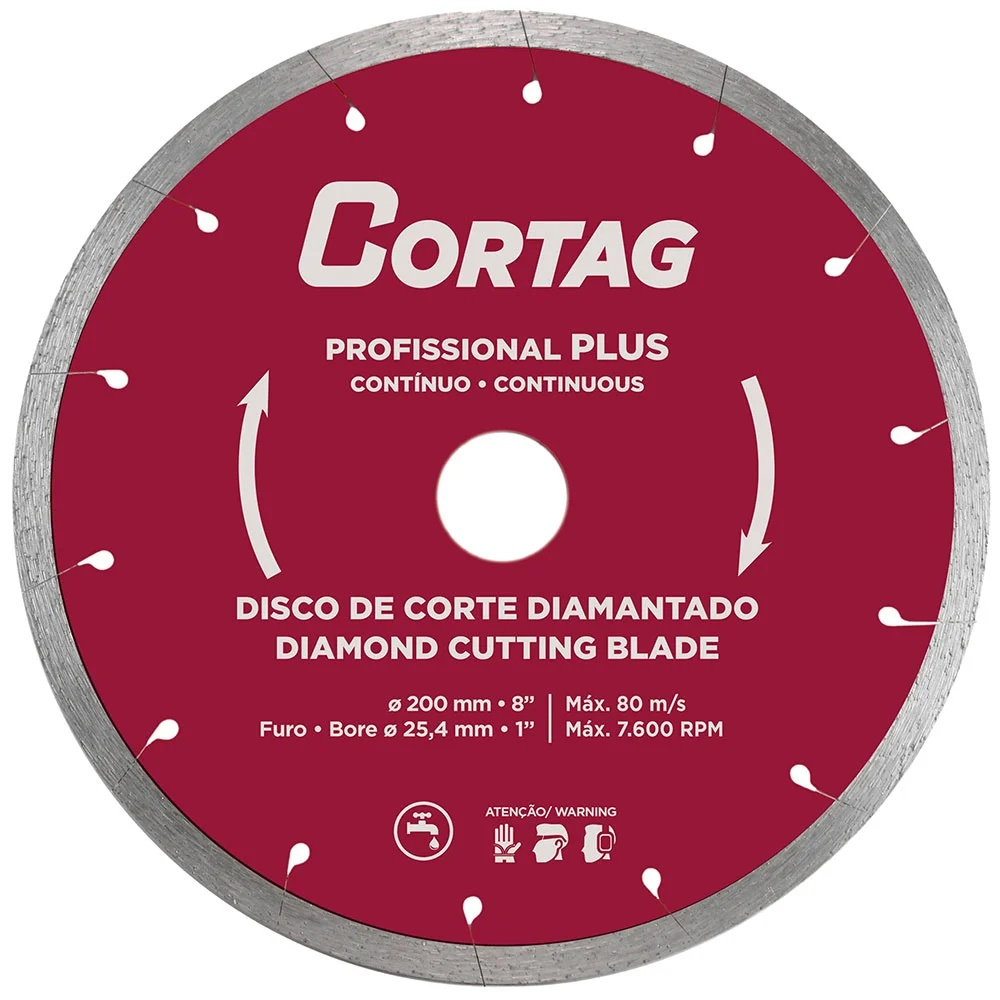 Disco Serra Mamore Diamantado Cortador Piso Cortag 60.570