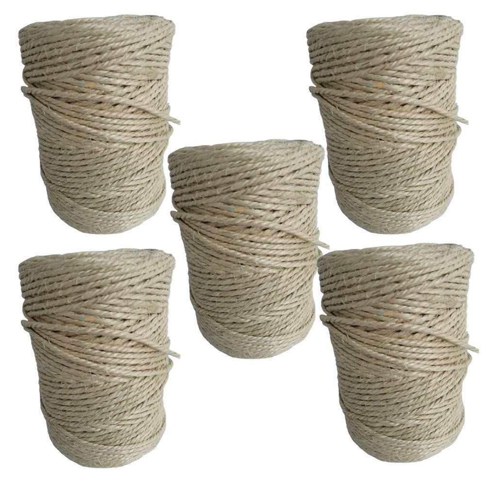 Cordao Sisal 1,5mm Amarração Geral Fibra Natura 3500mt 700/1